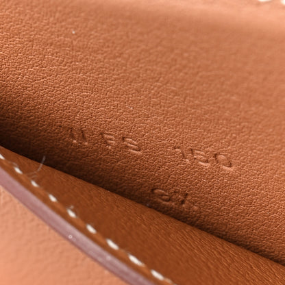 Hermes Swift Stitched Dog MagSafe Card Holder Gold 6 of 7