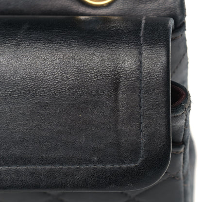 Chanel Lambskin Quilted Small Double Flap Black 19 of 20