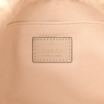 Gucci Shearling Small Jackie 1961 Shoulder Bag Ivory 6 of 11