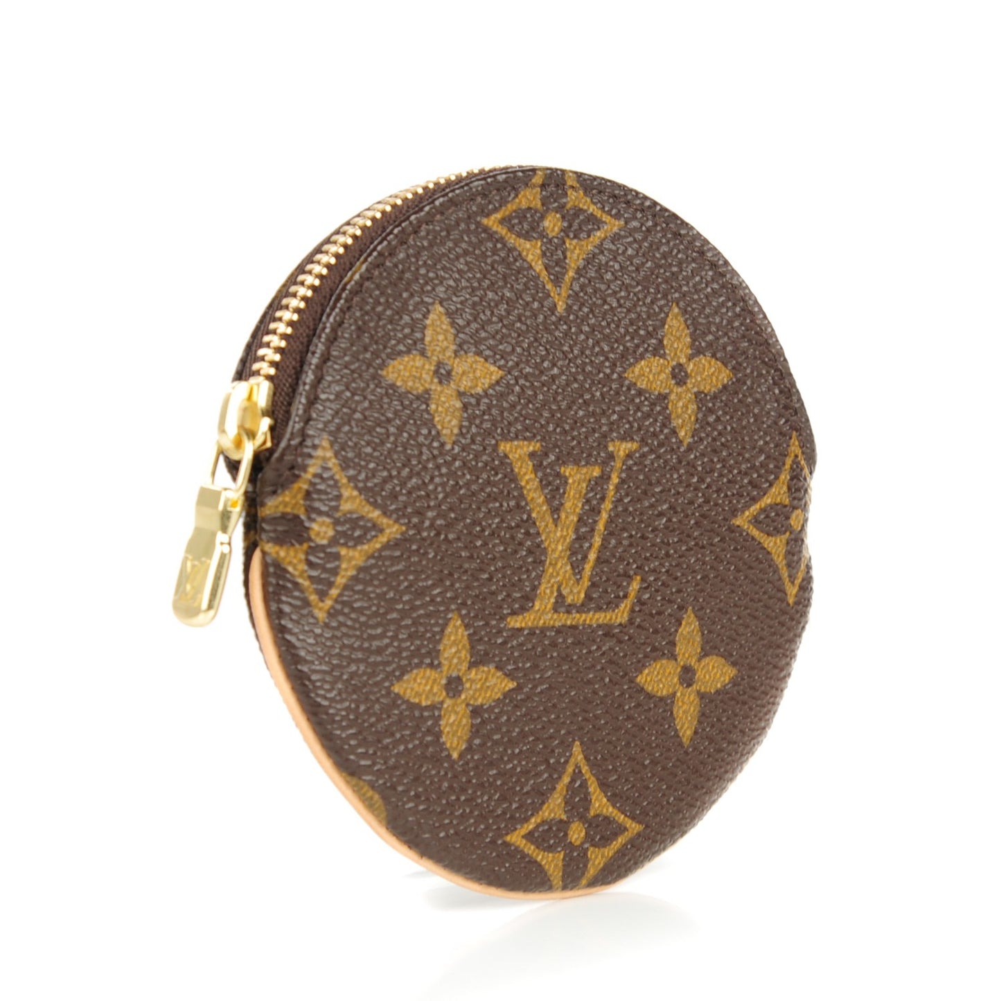 Monogram Round Coin Purse