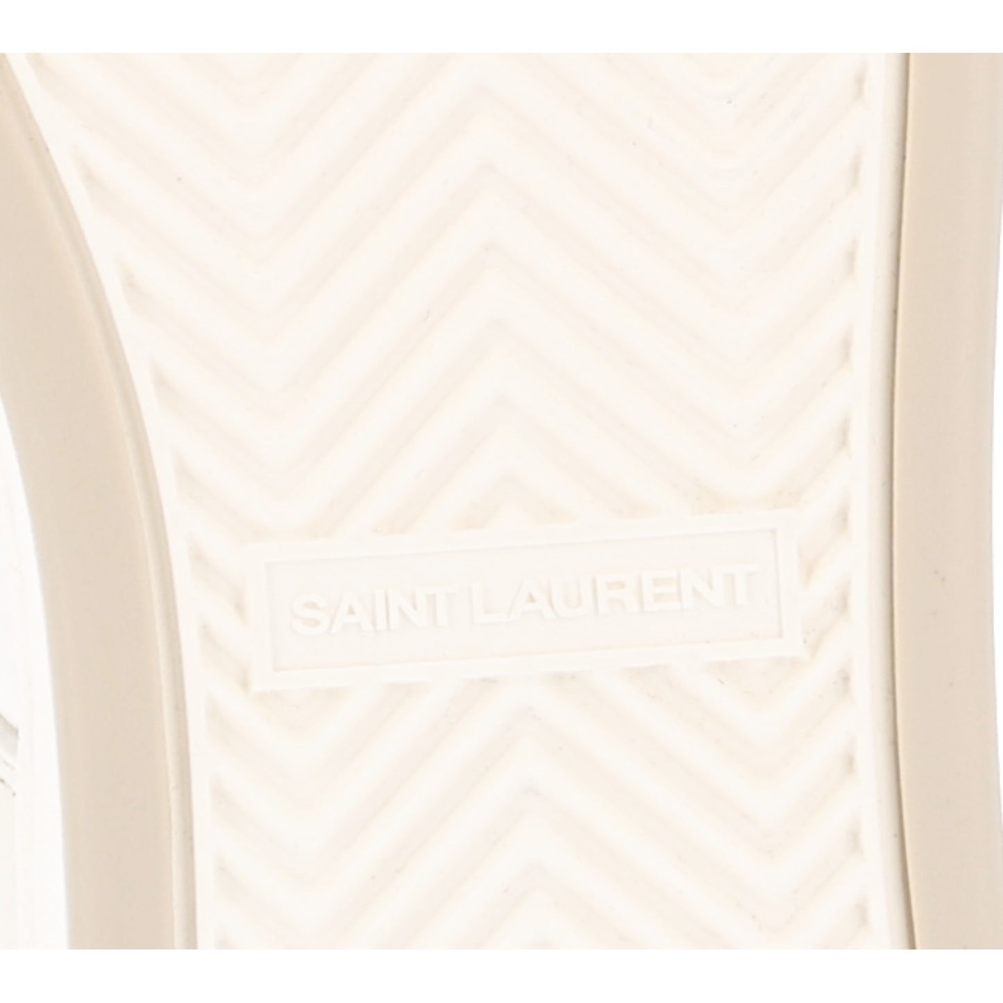 Calfskin Perforated Suede SL61 Sneakers 37.5 Blanc Optique
