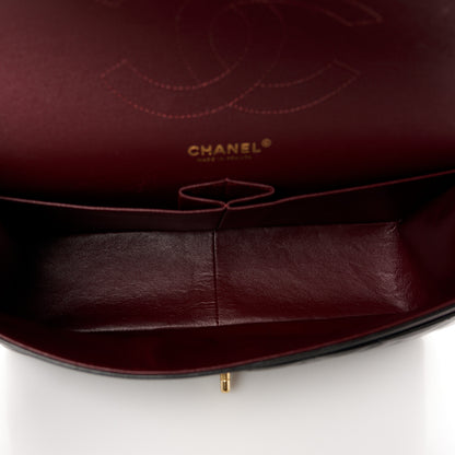 Chanel Lambskin Quilted Jumbo Double Flap Black 5 of 11