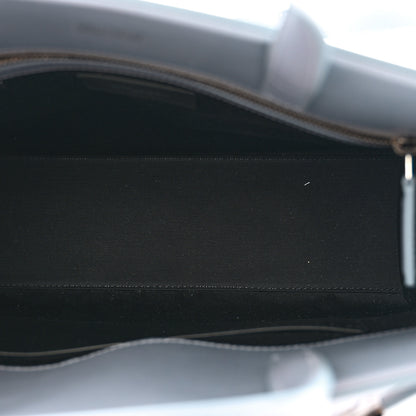 Saint Laurent Calfskin Mapplethorpe Small Manhattan Shopper Tote Grey White Black 5 of 12