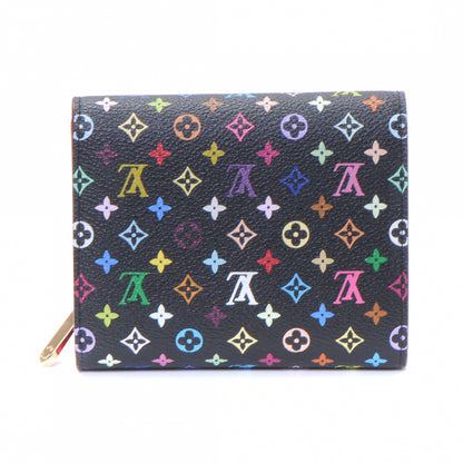 Louis Vuitton Monogram Multicolor Joey Wallet Black Grenade 3 of 7