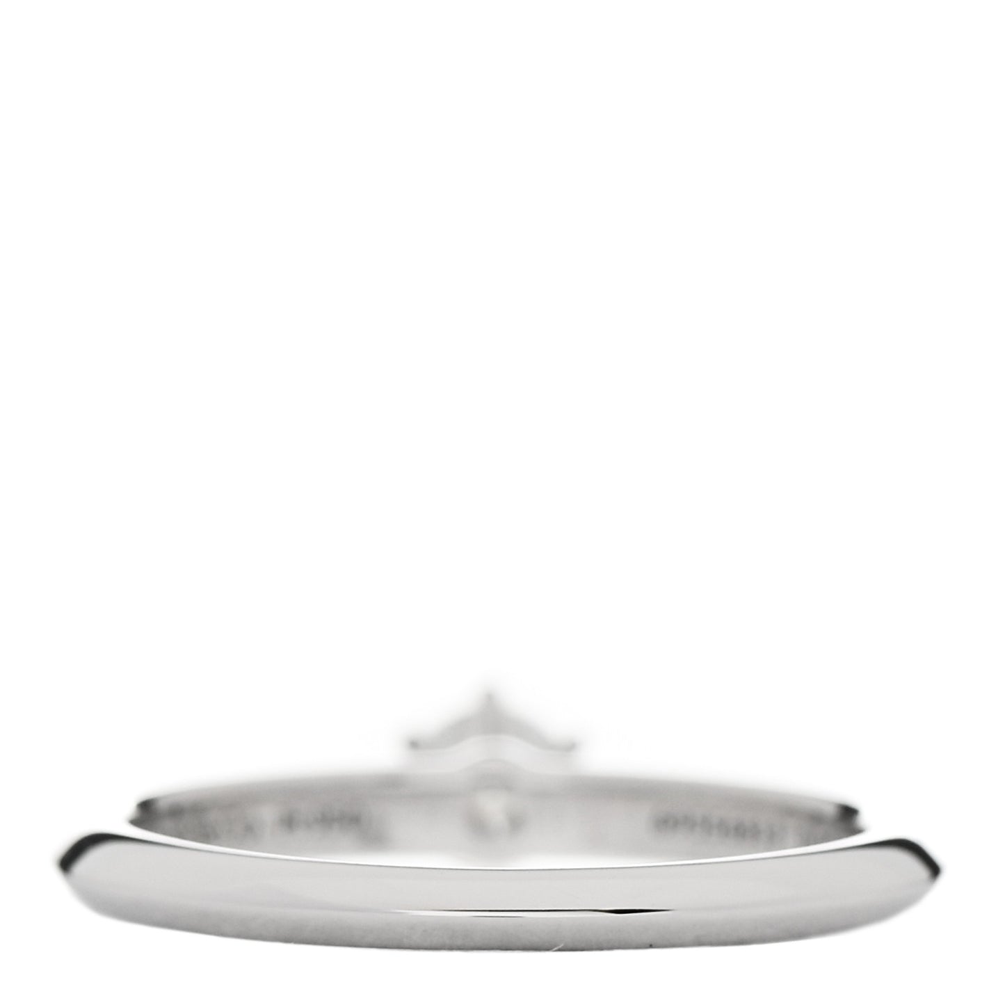 Platinum Diamond .26ct Solitaire Engagement Ring 51 5.75