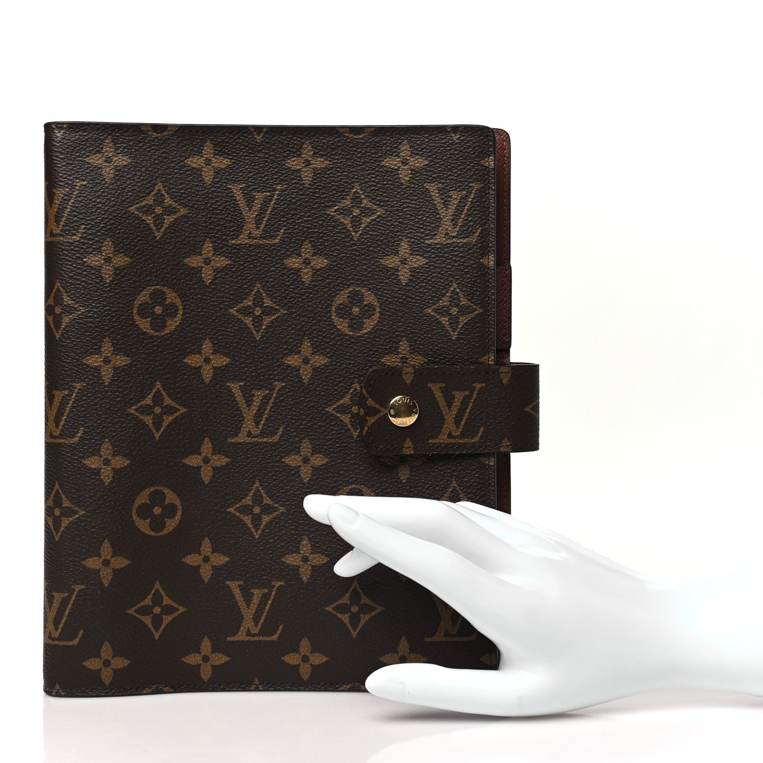 Louis Vuitton Monogram Large Ring Agenda Cover 2 of 9