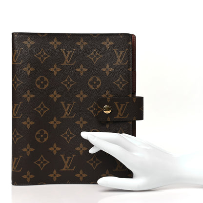 Louis Vuitton Monogram Large Ring Agenda Cover 2 of 9