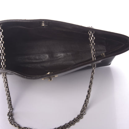 Chanel Patent Mademoiselle Tote Brown 4 of 11
