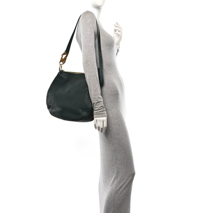Burberry Grainy Calfskin Medium Knight Crossbody Bag Vine 2 of 10