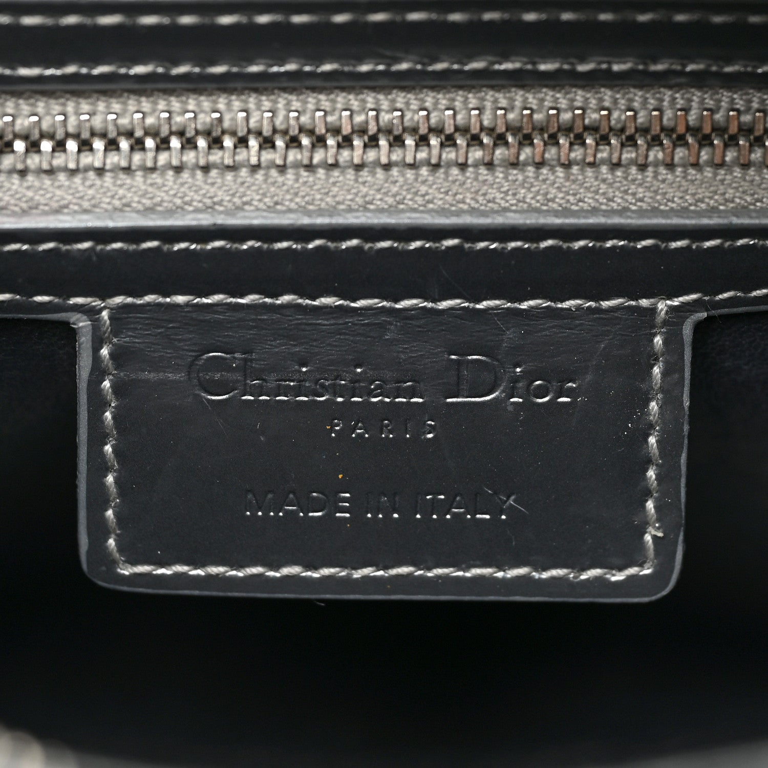 Christian Dior Metallic Patent Micro-Cannage Medium Lady Dior Silver 6 of 20