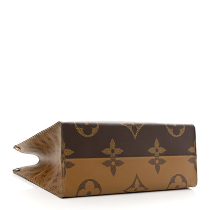 Louis Vuitton Reverse Monogram Giant Onthego GM 4 of 12