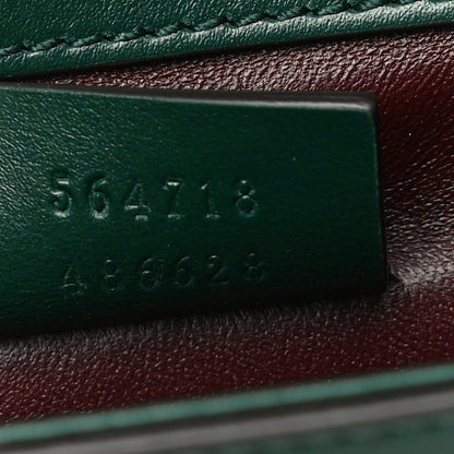 Gucci Smooth Calfskin Mini Zumi Shoulder Bag Vintage Green 7 of 16