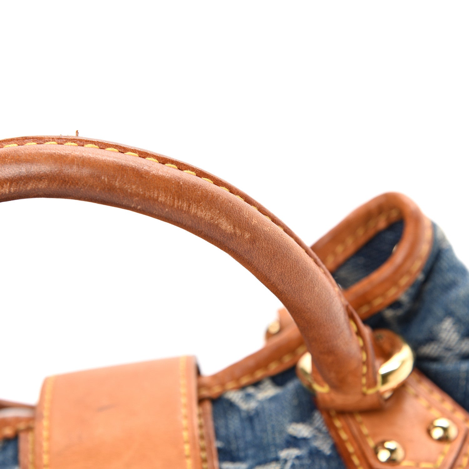 Louis Vuitton Monogram Denim Pleaty Blue 19 of 20