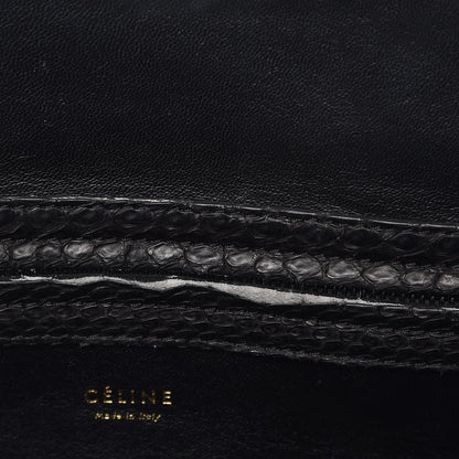 Celine Python Medium Phantom Luggage Black 11 of 11