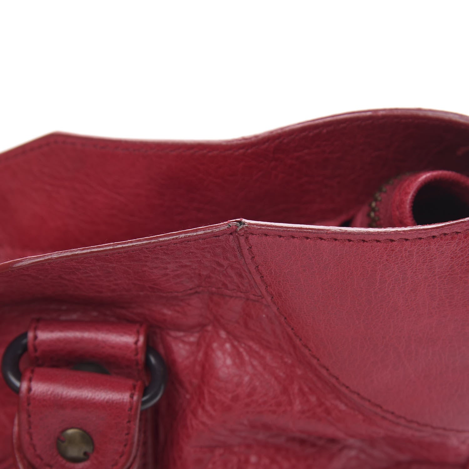 Balenciaga Agneau Classic Hardware City Rubisse 11 of 13
