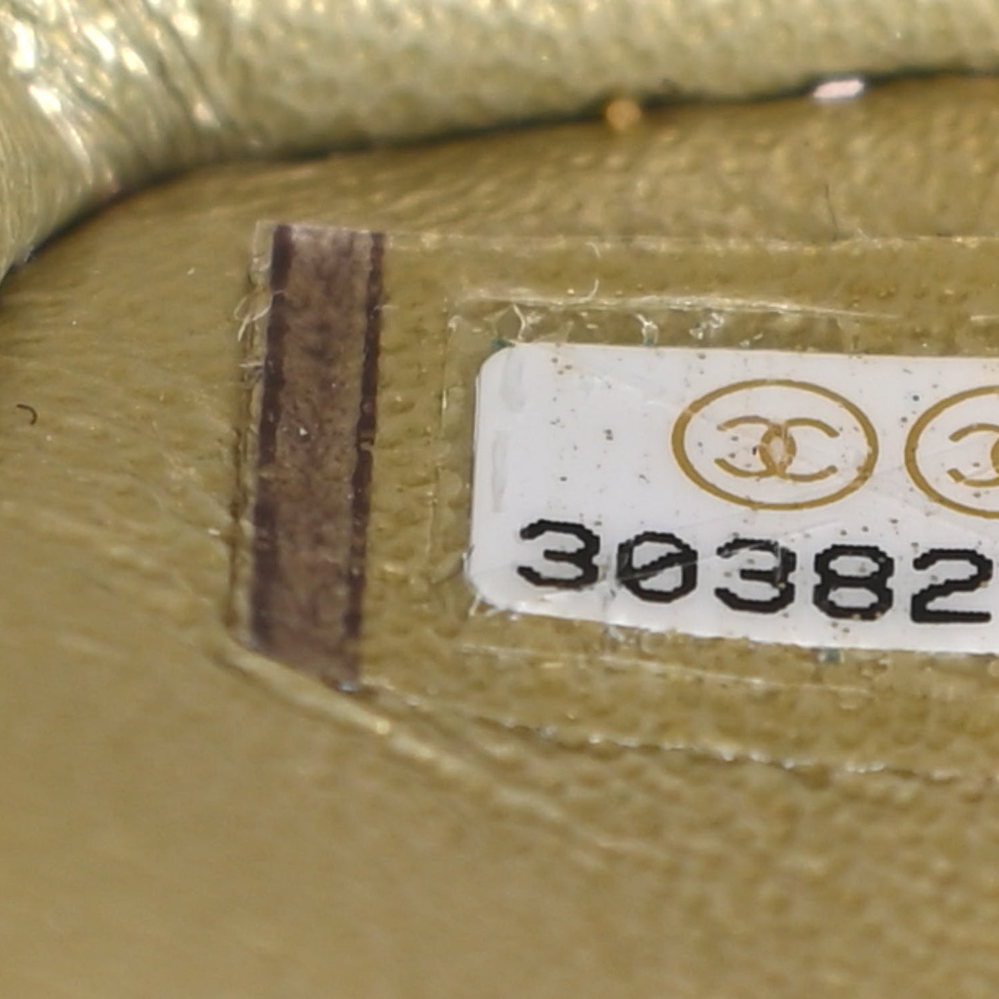 Metallic Goatskin Quilted Mini 2.55 Reissue Flap Multicolor