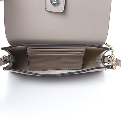Chloe Suede Calfskin Mini Faye Shoulder Bag Motty Grey 5 of 11