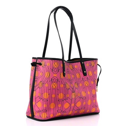 MCM Visetos Medium Project Reversible Shopper Tote Cognac 11 of 17