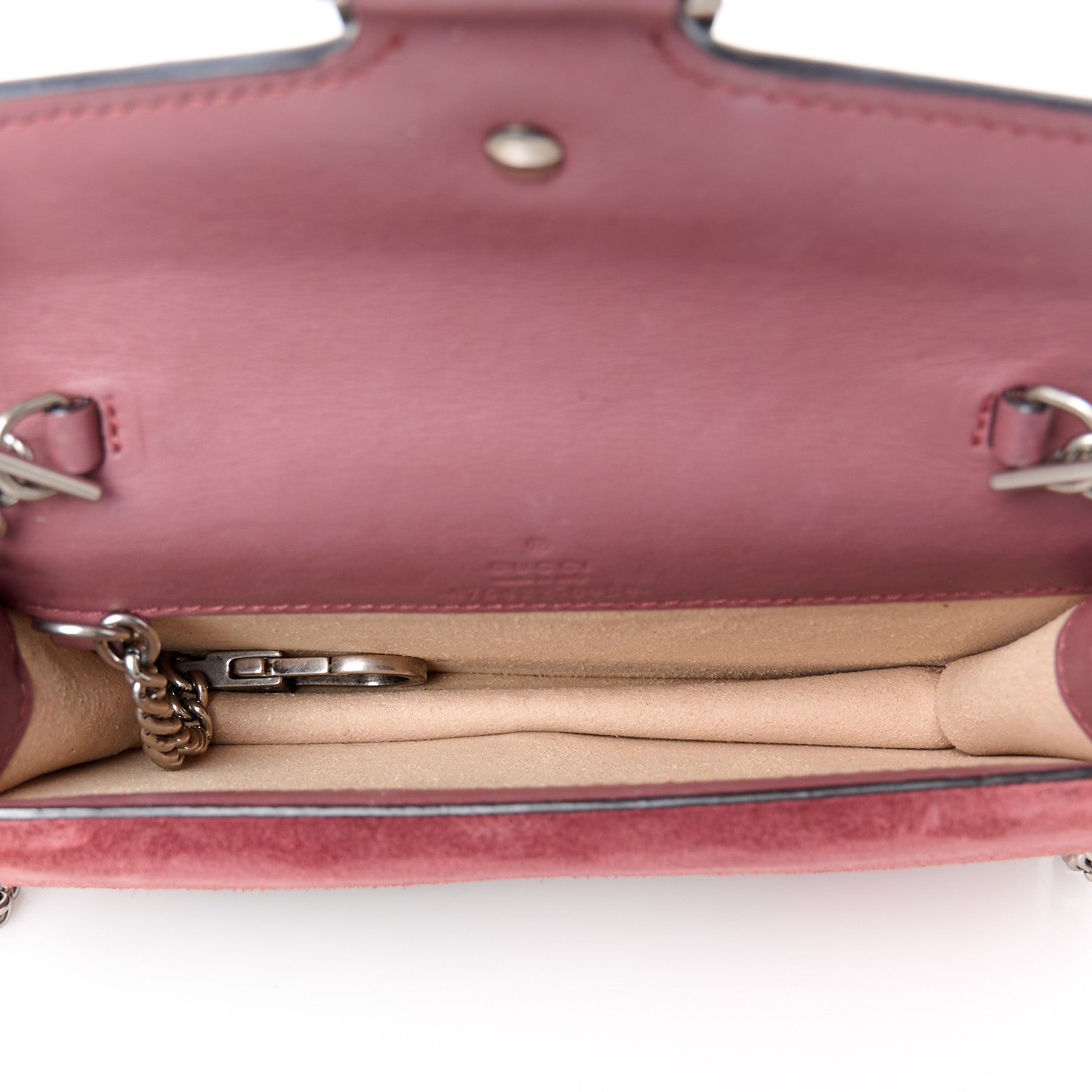 Gucci GG Supreme Monogram Blooms Super Mini Dionysus Shoulder Bag Beige Multicolor Dry Rose 5 of 10