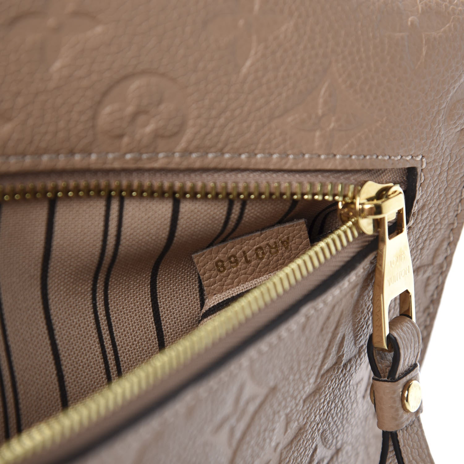 Louis Vuitton Empreinte Pochette Metis Papyrus 8 of 9