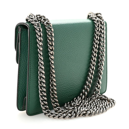 Gucci Calfskin Mini Dionysus Shoulder Bag Emerald 3 of 10