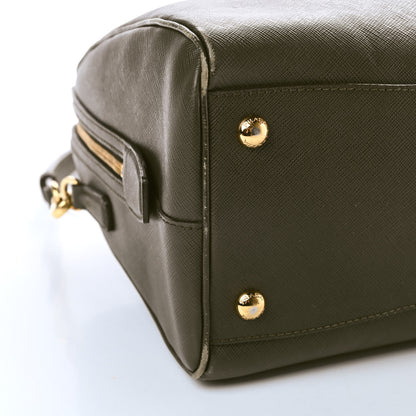 Prada Saffiano Lux Bowler Militare 14 of 19