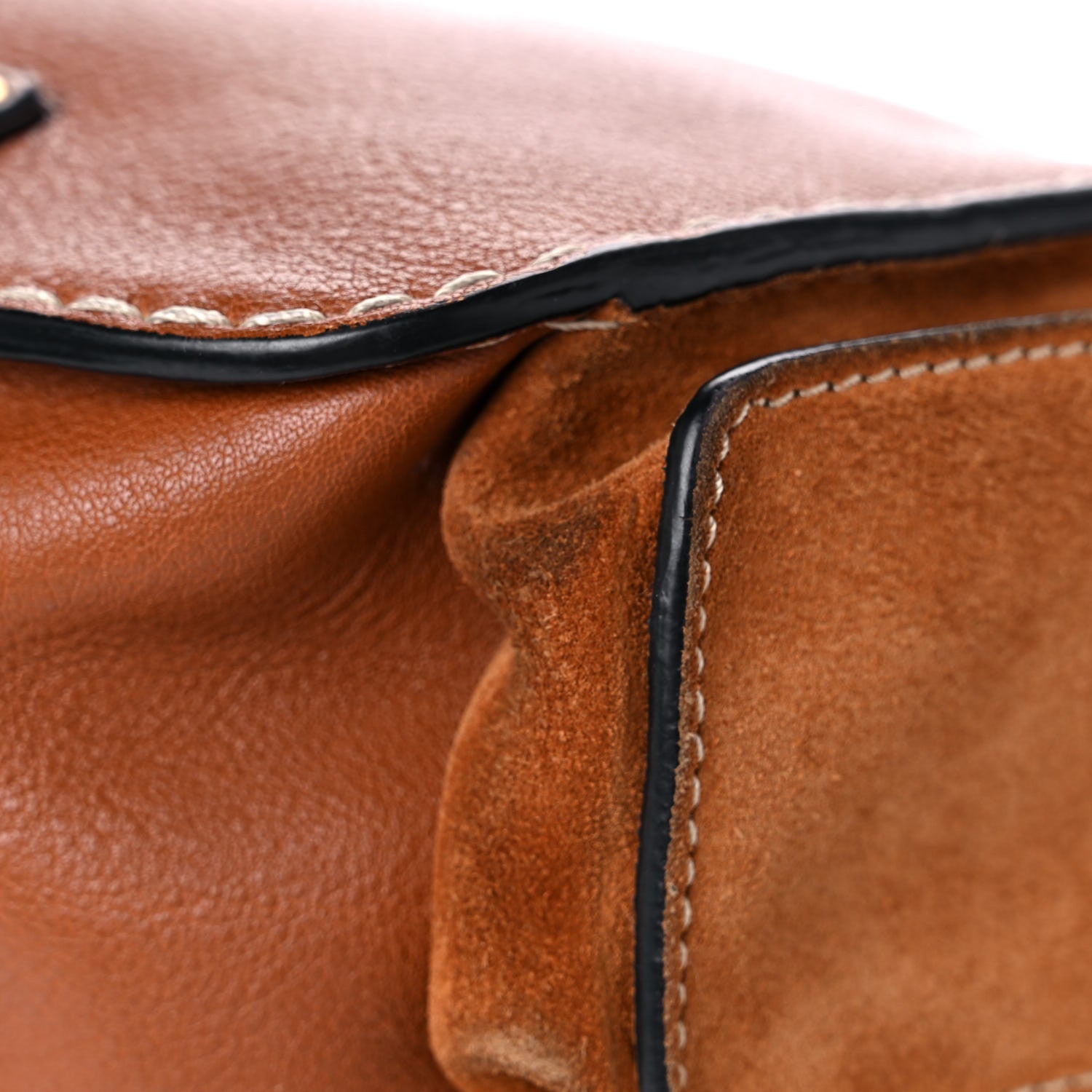 Chloe Calfskin Suede Small Jodie Camera Bag Caramel 11 of 29