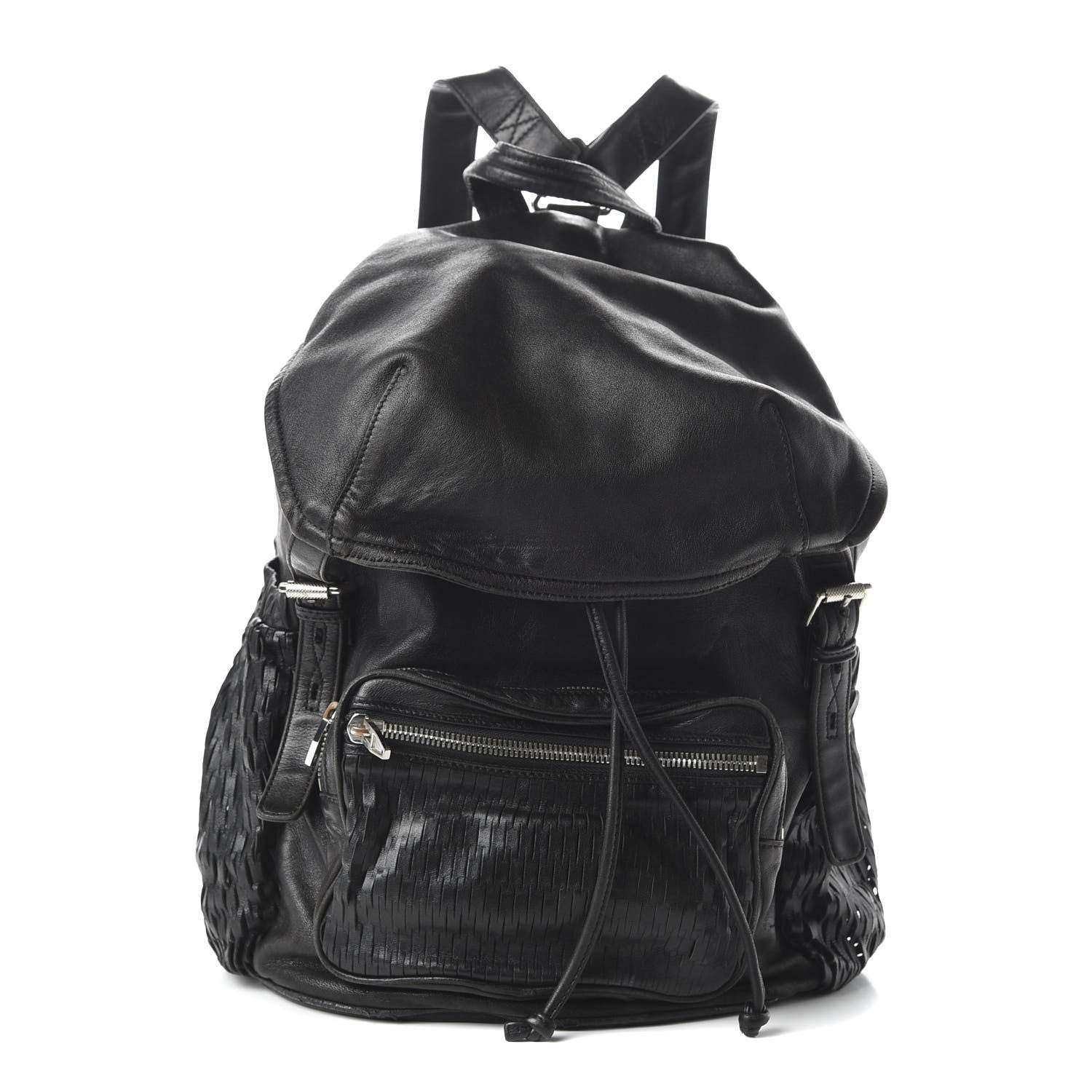 Alexander Wang Lambskin Backpack Bag Black 1 of 9