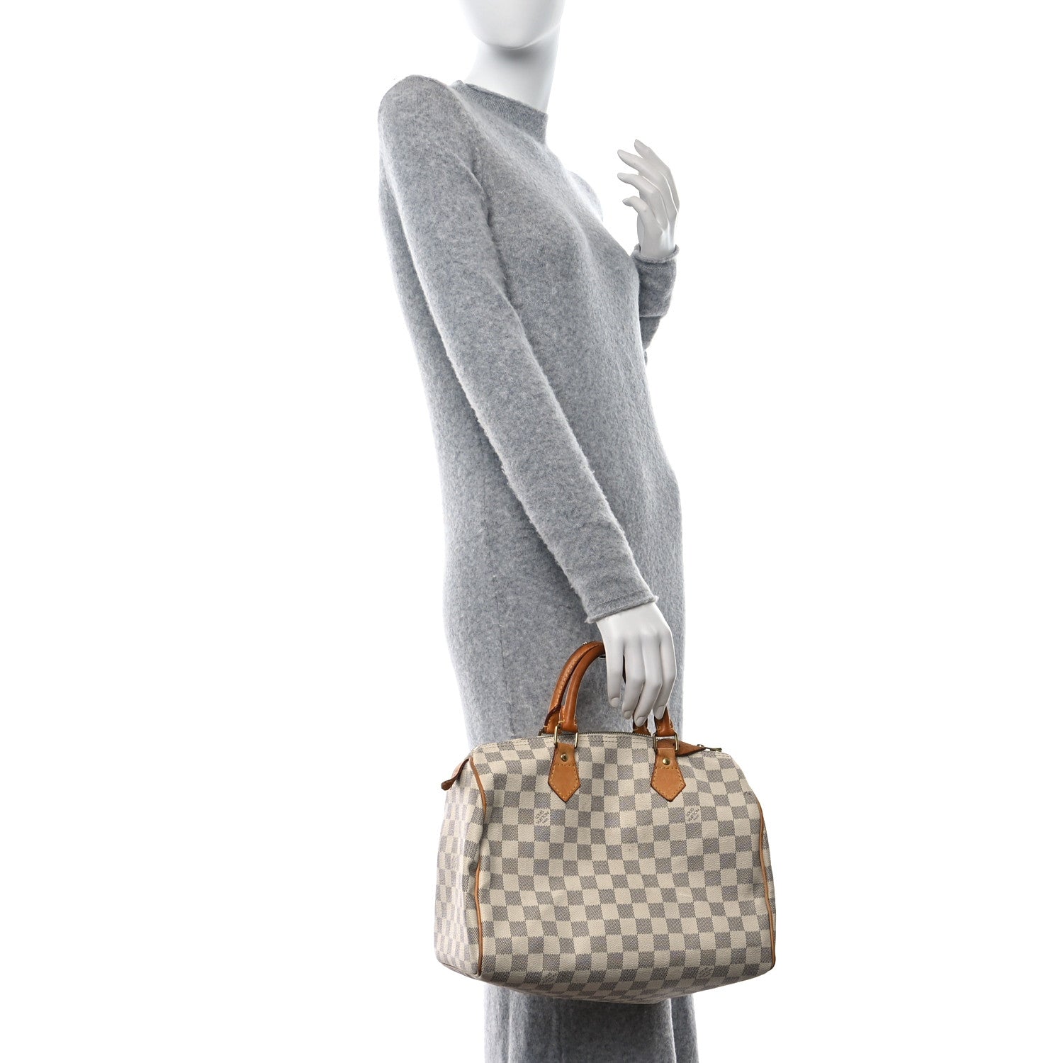 Louis Vuitton Damier Azur Speedy 30 2 of 13