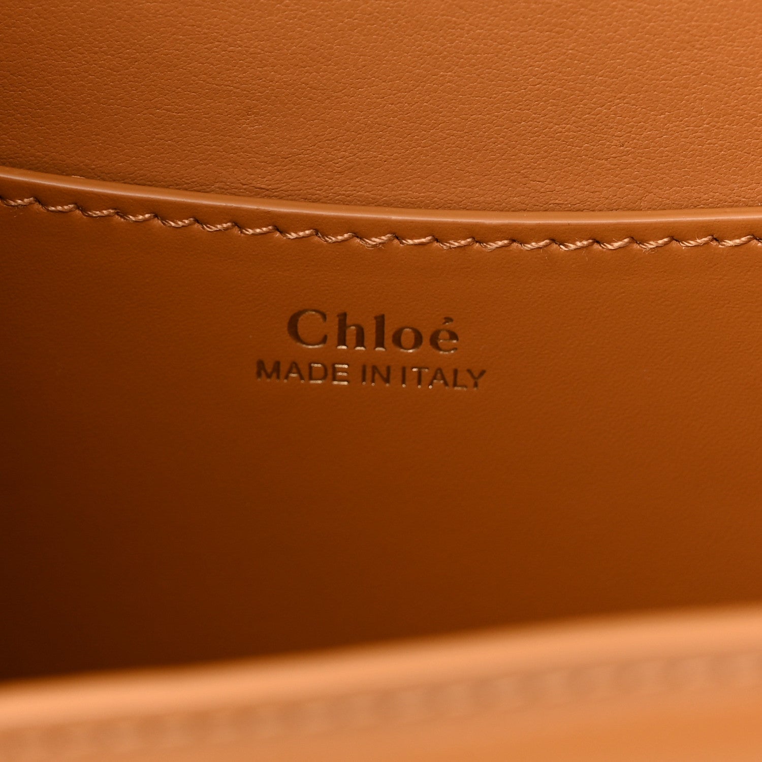 Chloe Calfskin Kattie Shoulder Bag Autumnal Brown 6 of 9
