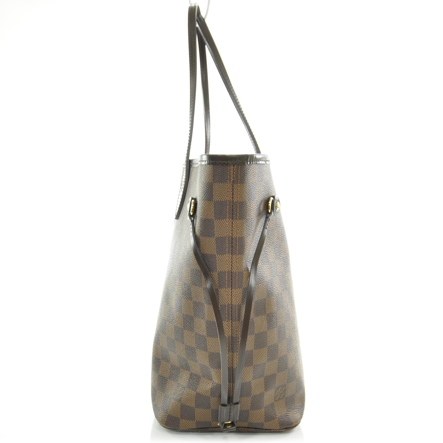 Louis Vuitton Damier Ebene Neverfull MM 4 of 9