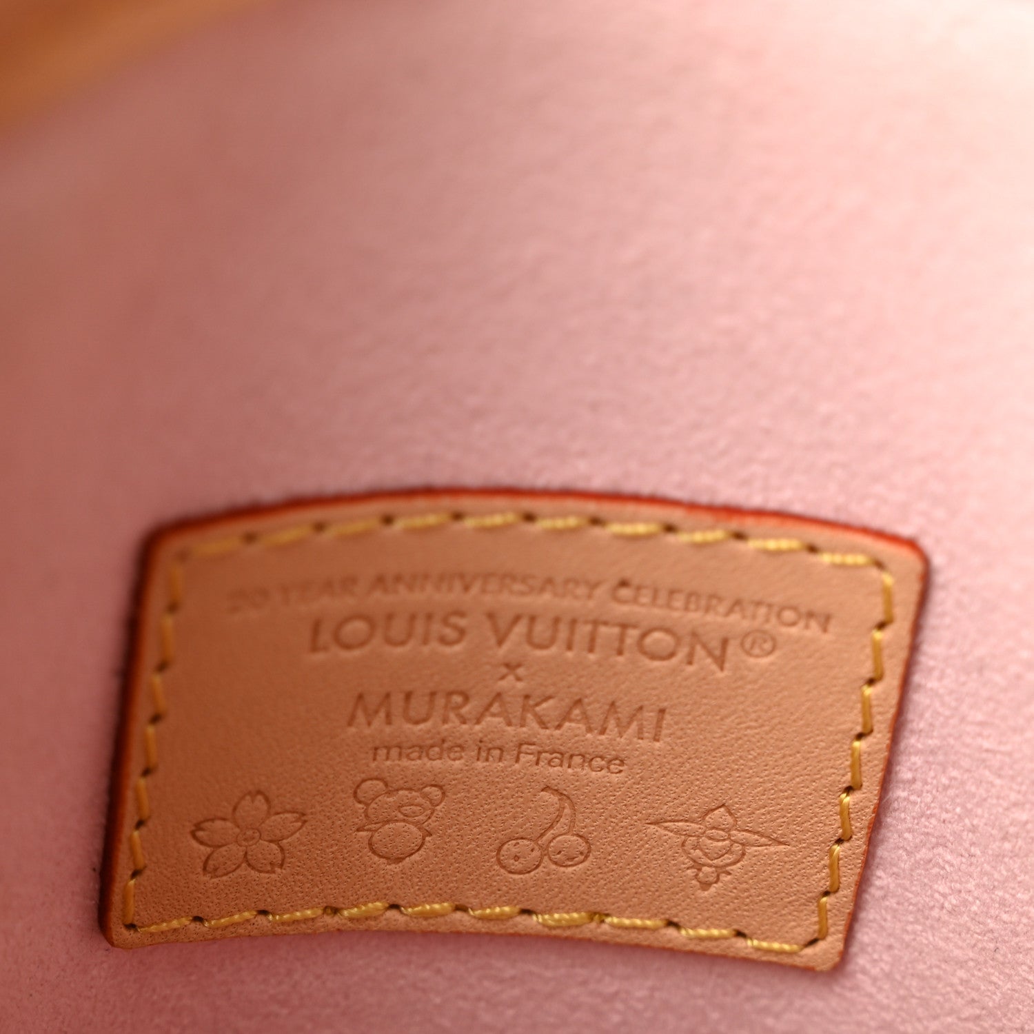 Louis Vuitton LV X TM Monogram Cherry Blossom Nano Bucket Sakura Brown 6 of 10