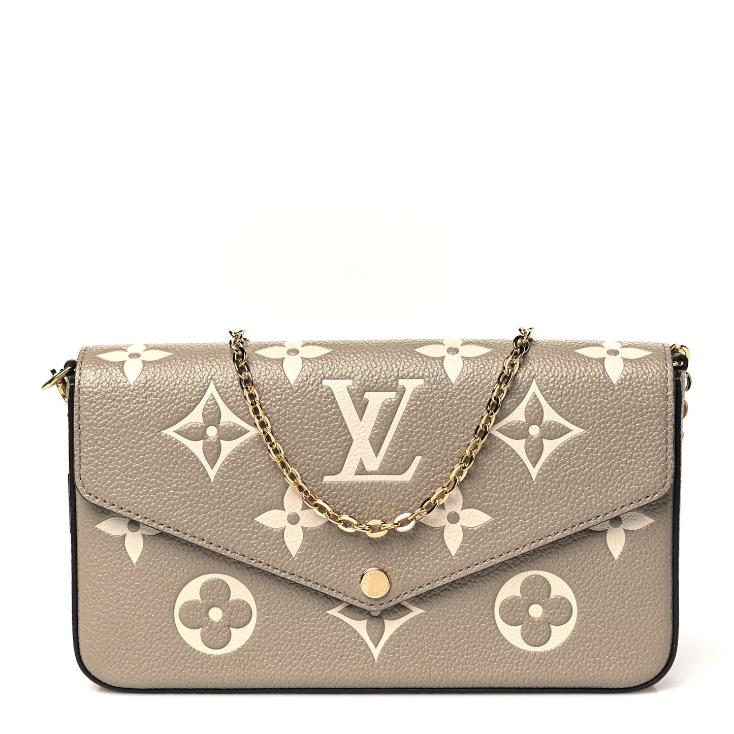 Empreinte Monogram Giant Felicie Pochette Tourterelle Creme