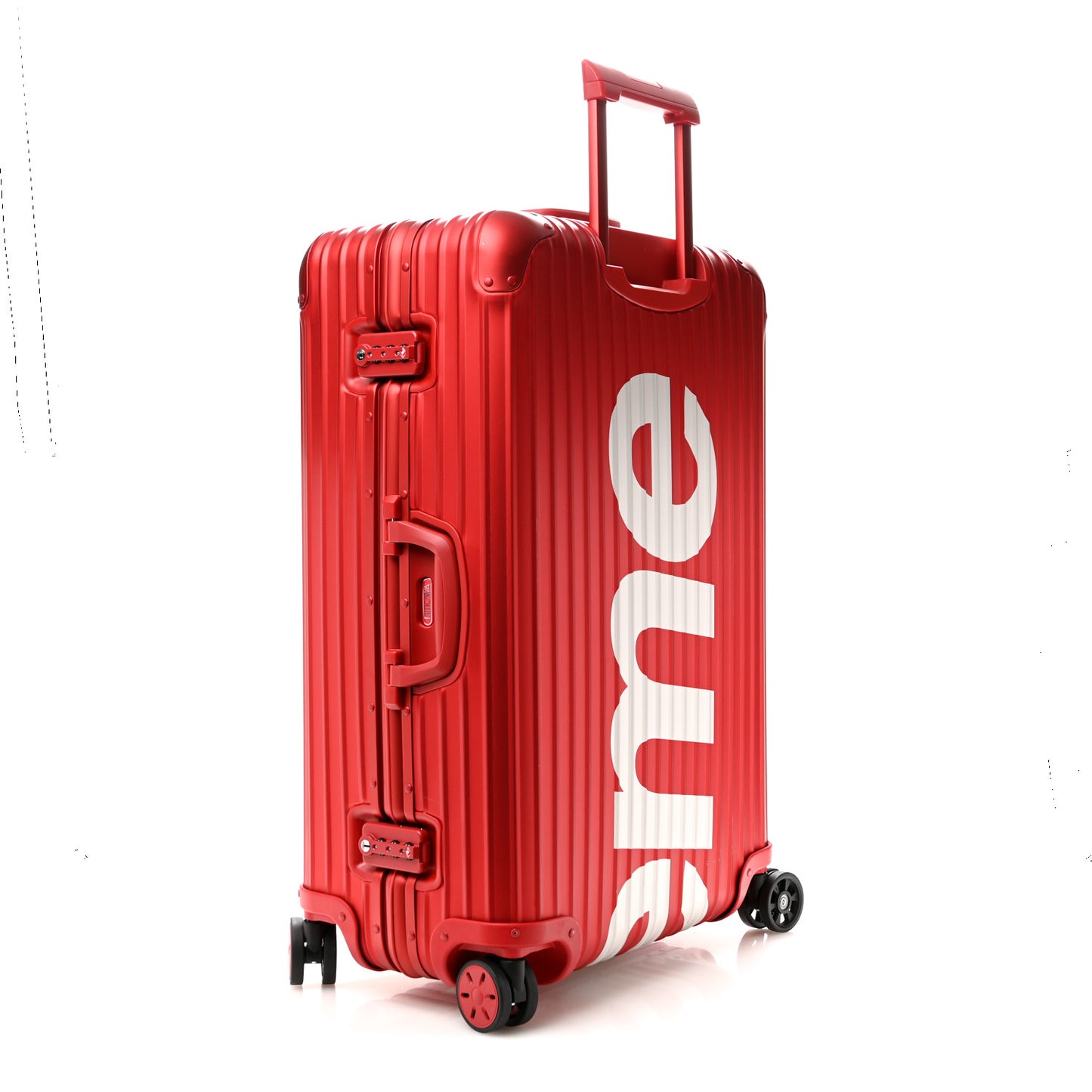 X SUPREME Matte Polycarbonate Topas Multiwheel 82L Red