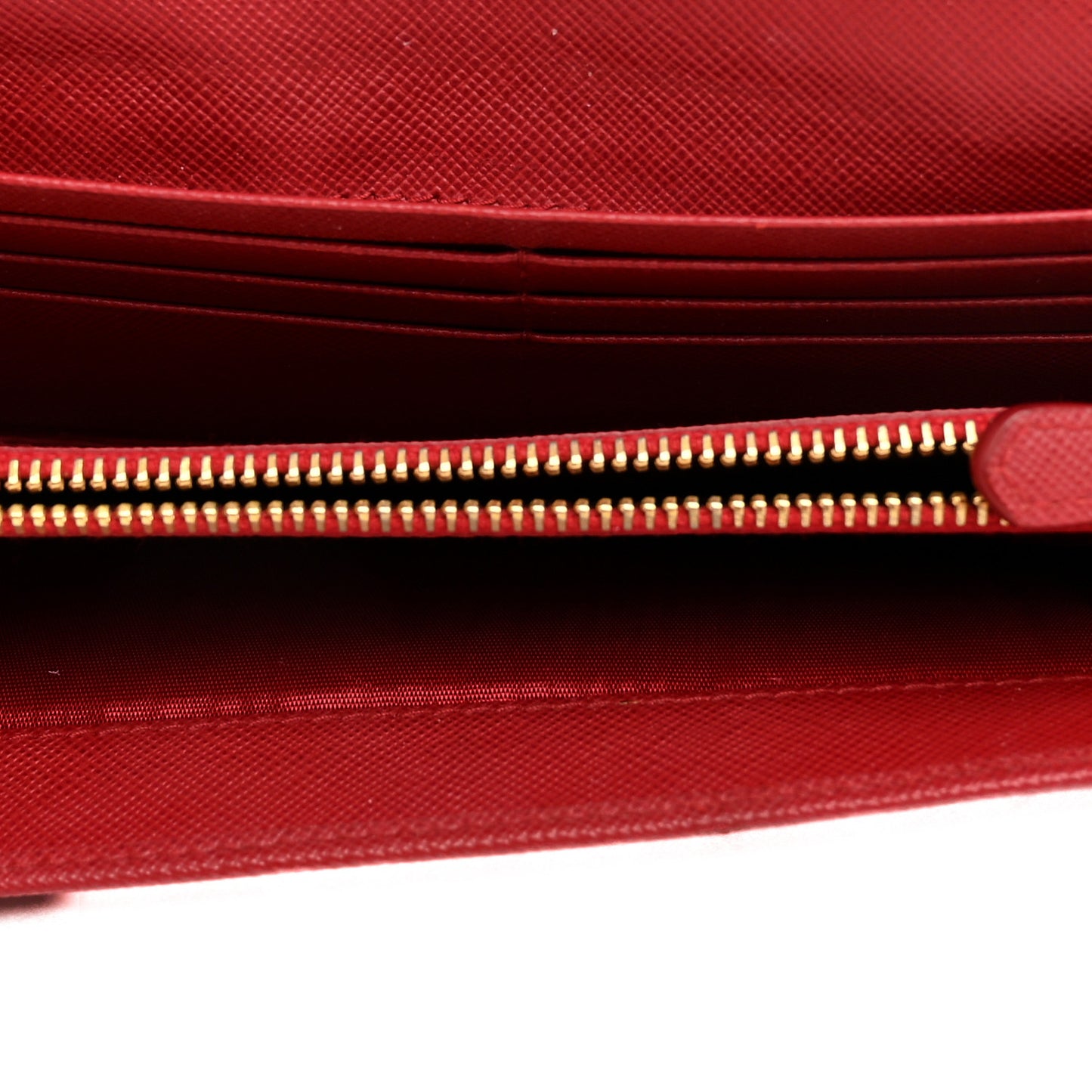 Saffiano Metal Continental Flap Travel Wallet Fuoco