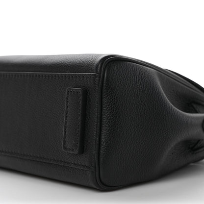 Versace Grained Calfskin Small La Medusa Top Handle Bag Black 8 of 8