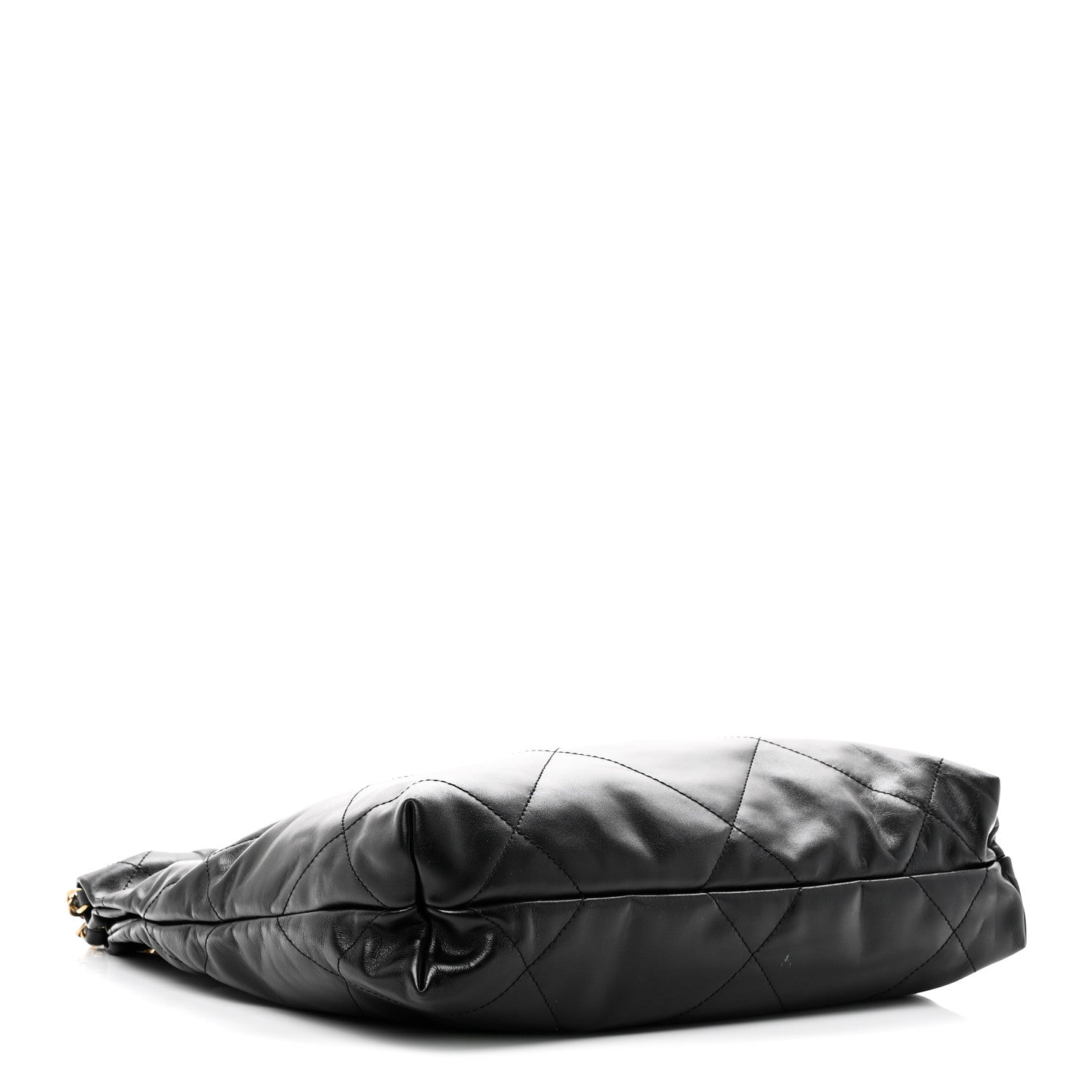 Chanel Shiny Calfskin Quilted Small Chanel 22 Black 5 of 12