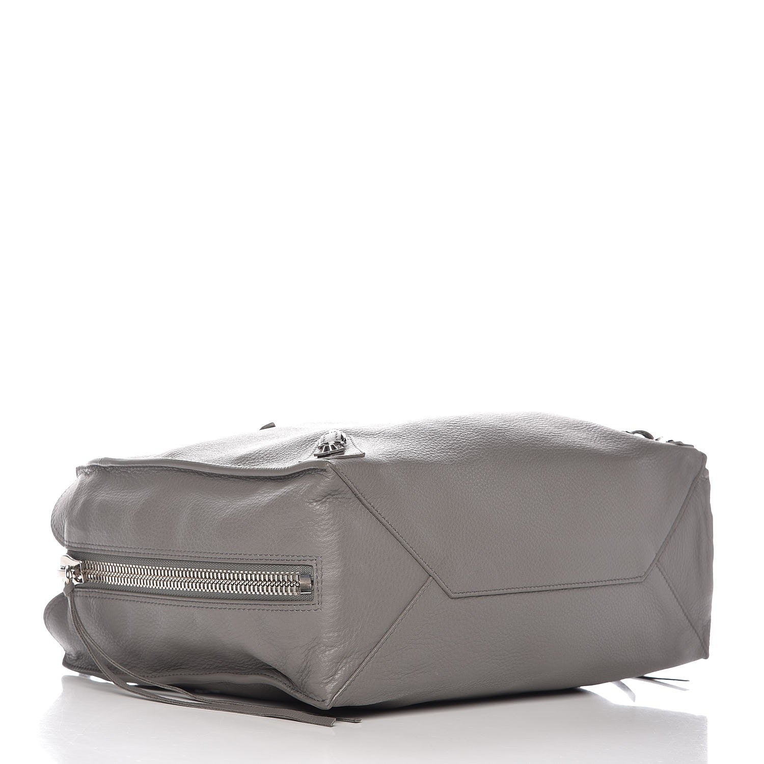 Balenciaga Veau Papier B4 Zip Around Tote Gris Acier 4 of 7
