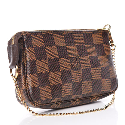 Louis Vuitton Damier Ebene Mini Pochette Accessories 3 of 8