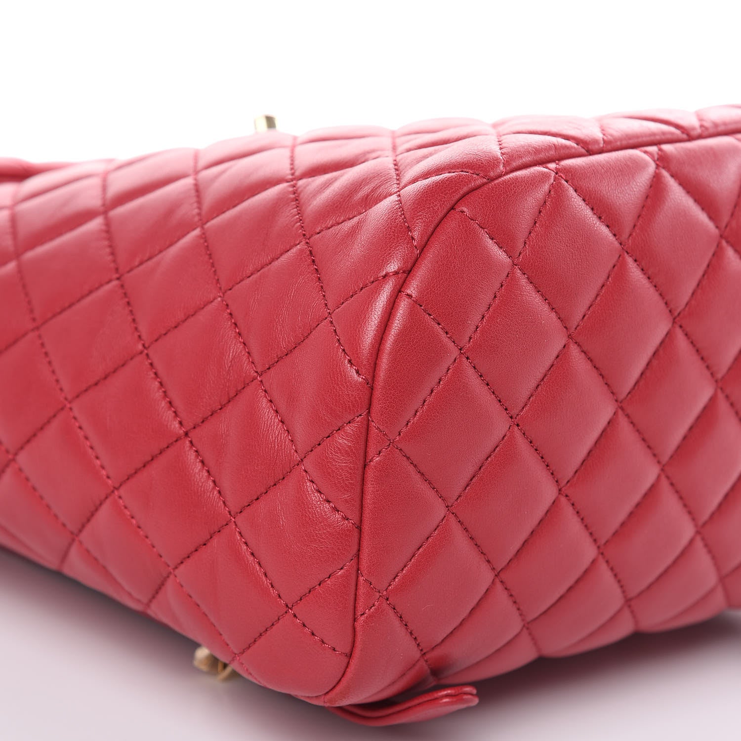 Chanel Lambskin Quilted Small Urban Spirit Backpack Dark Pink 8 of 16