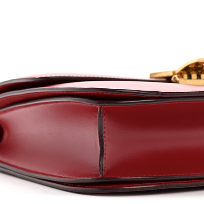 Celine Box Calfskin Medium Classic Box Flap Bag Red 9 of 13