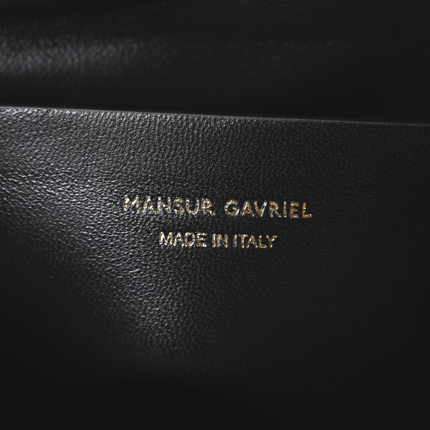 Lambskin Pleated Shoulder Bag Black