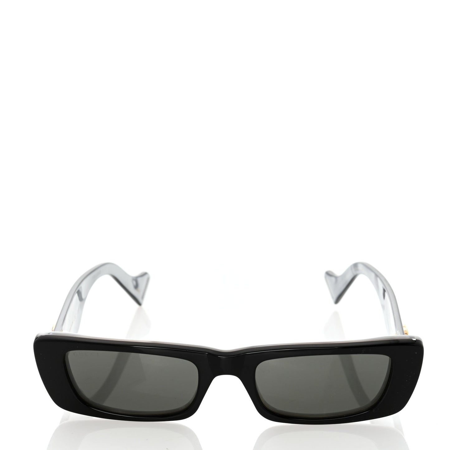 Acetate Rectangular Sunglasses GG0516S Black