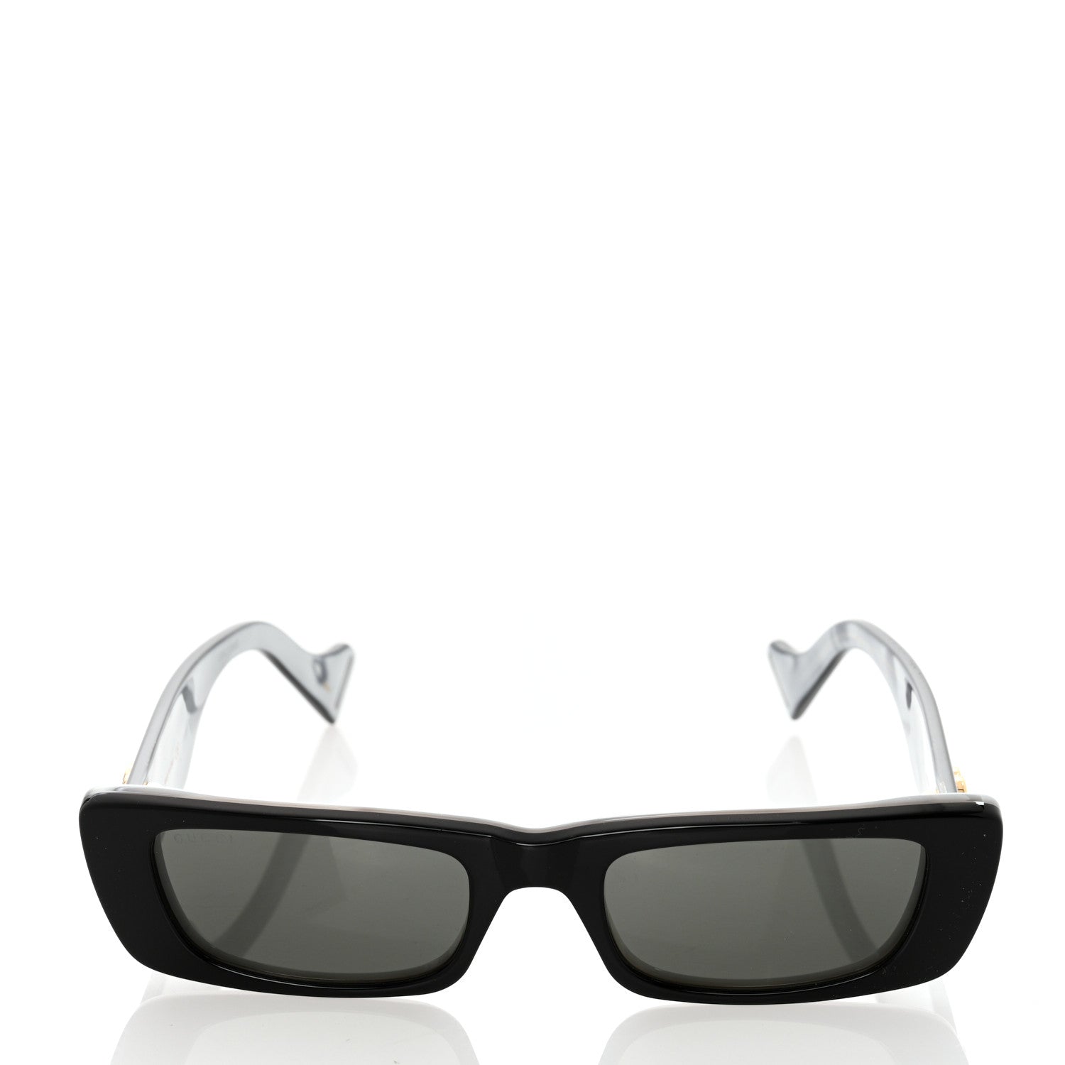 Gucci Acetate Rectangular Sunglasses GG0516S Black 2 of 8