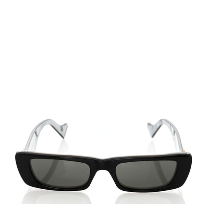 Gucci Acetate Rectangular Sunglasses GG0516S Black 2 of 8
