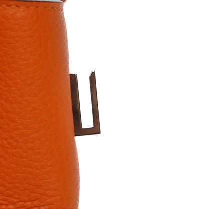 Hermes Taurillon Clemence Birkin 40 Orange 20 of 26