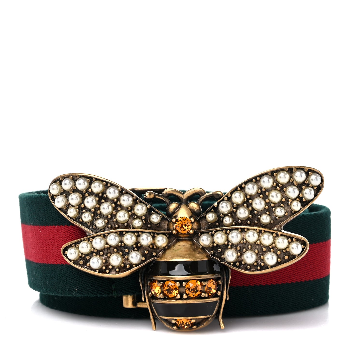 Web Queen Margaret Bee Belt 85 34 Red Green