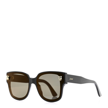 Cartier Acetate Panthere De Cartier Sunglasses CT0357S Black 1 of 7