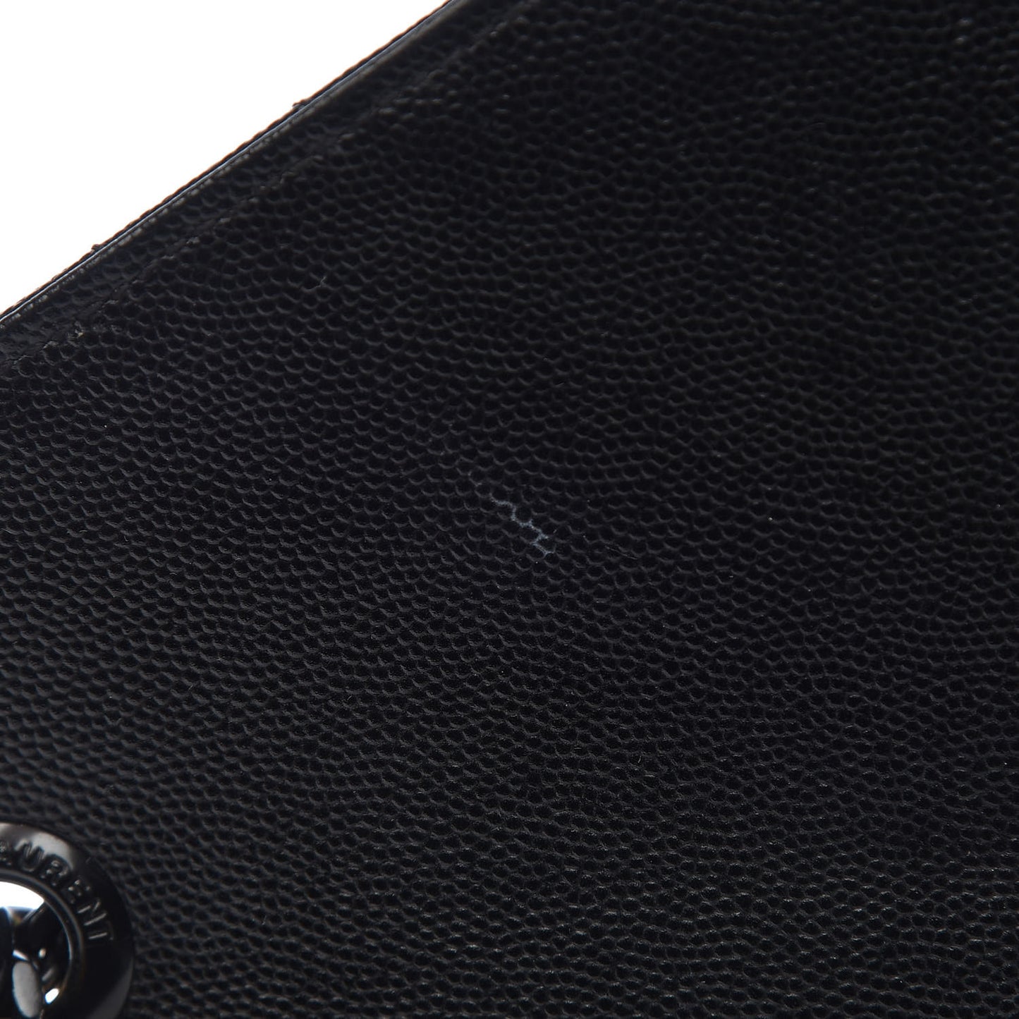 Grain De Poudre Large Tri-Quilt Monogram Satchel Black