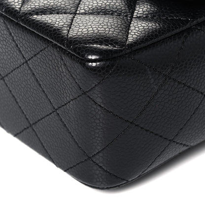 Chanel Caviar Quilted Mini Rectangular Flap Black 5 of 8